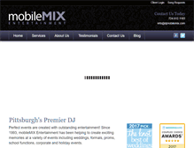 Tablet Screenshot of djmobilemix.com